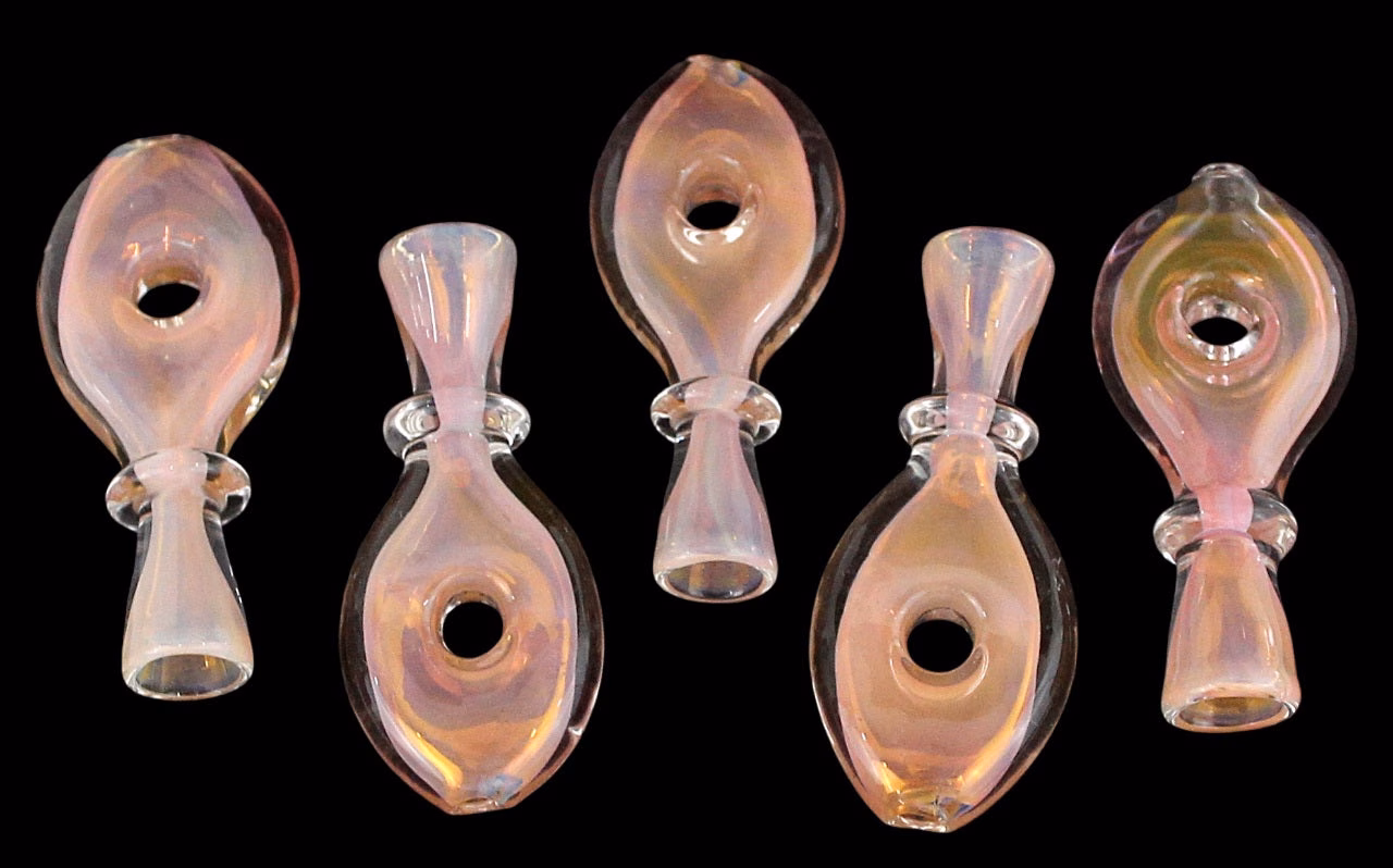 10ct 3" Fuming Donut Vortex Fish Chillum