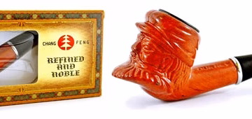 6" Chang Feng Refined And Noble Tobacco Pipe WR62