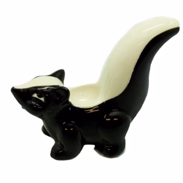 Wacky Bowlz Ceramic Skunk Pipe