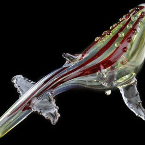 6" Animal Glass Pipe - Whale