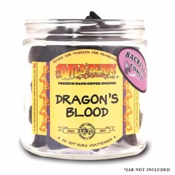 Wild Berry Backflow Incense Cones 25pk - Dragons Blood