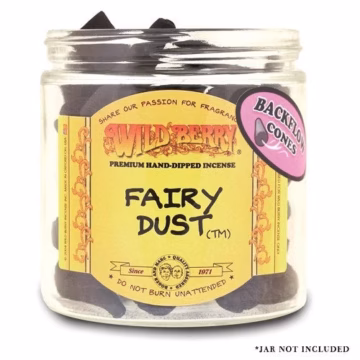 Wild Berry Backflow Incense Cones 25pk - Fairy Dust