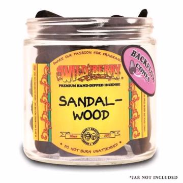Wild Berry Backflow Incense Cones 25pk - Sandalwood