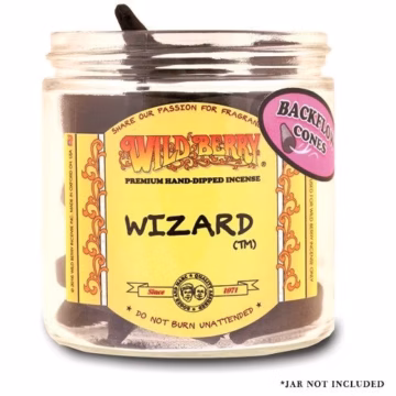 Wild Berry Backflow Incense Cones 25pk - Wizard