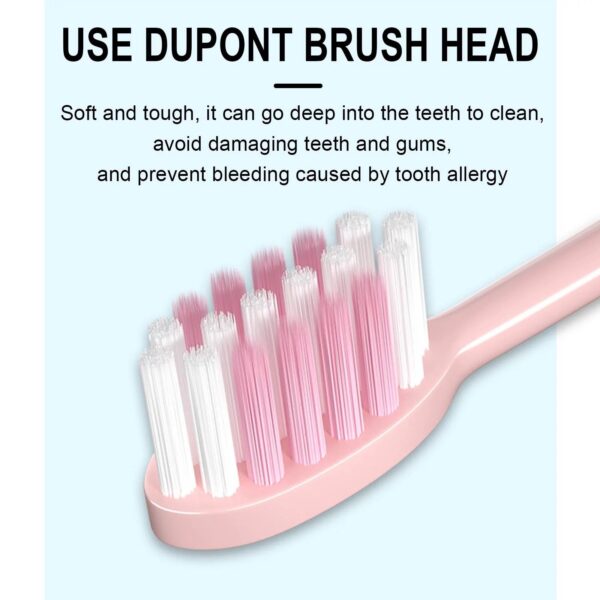 Sonic Electric Toothbrush X-3 - Pink - Image 3
