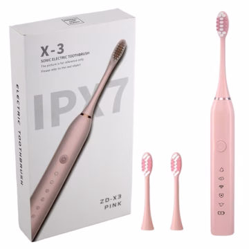 Sonic Electric Toothbrush X-3 - Pink