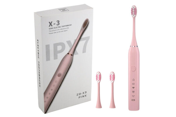 Sonic Electric Toothbrush X-3 - Pink