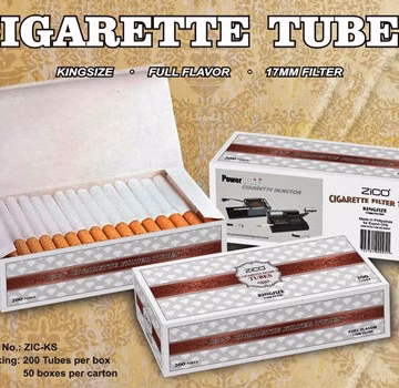 Zico Filtered Cigarette Tubes - King Size 50ct