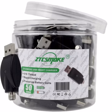 ZTCSMOKE 510 USB Smart Charger 50pk