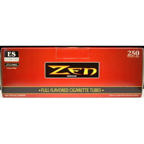 Zen Cigarette Tubes - King Size - Regular - Master Case