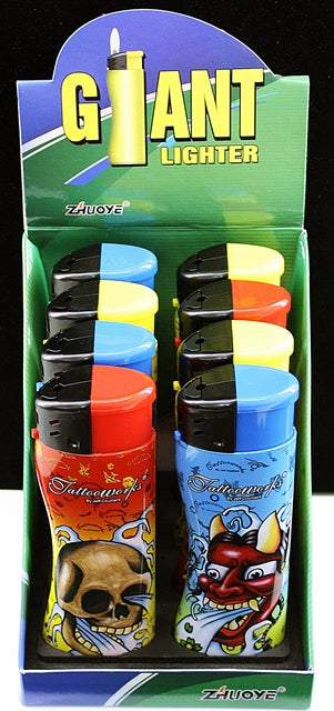 8ct Zhuoye GIANT Refillable Lighter