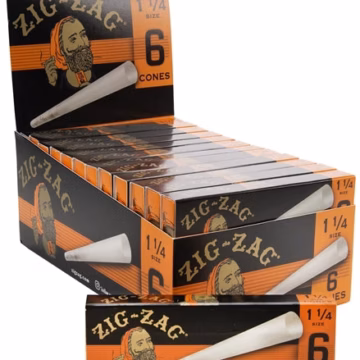 Zig Zag Pre-Rolled Cones 1 1-4 24pk