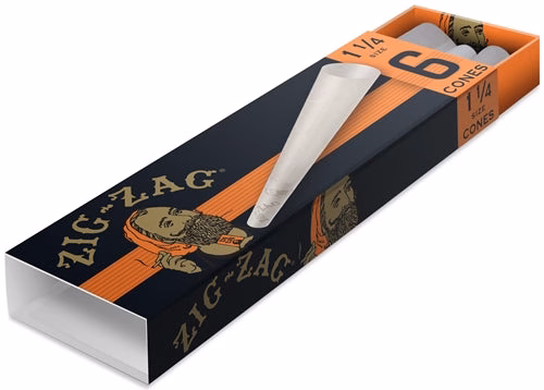 Zig Zag Pre-Rolled Cones 1 1-4 24pk