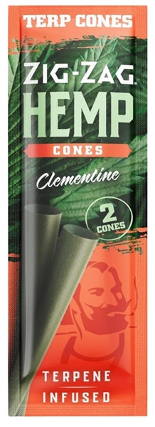 Zig Zag Terpene Infused Hemp Cones - Clementine