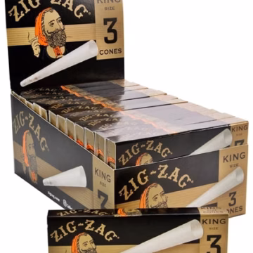 Zig Zag Pre-Rolled Cones King Size 24pk