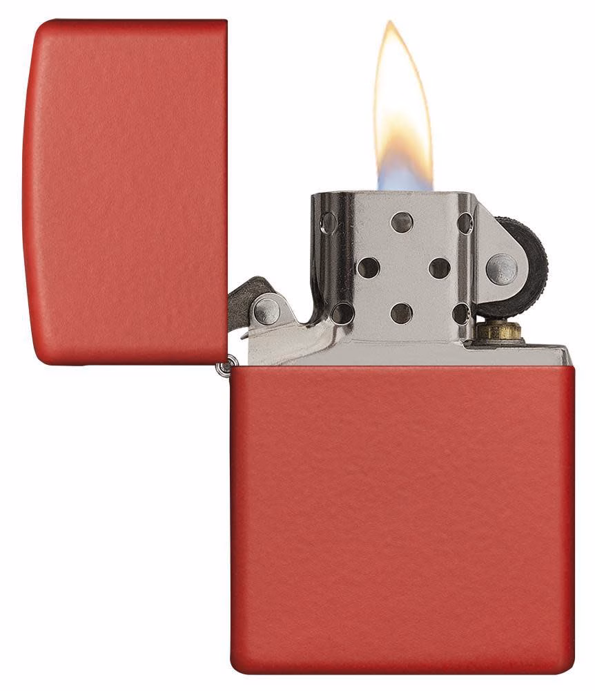 Zippo Lighter - Red Matte $24.95