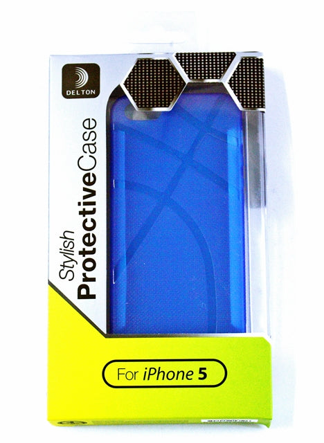 iPhone 5 Protective Cover Anchor Design-Blue