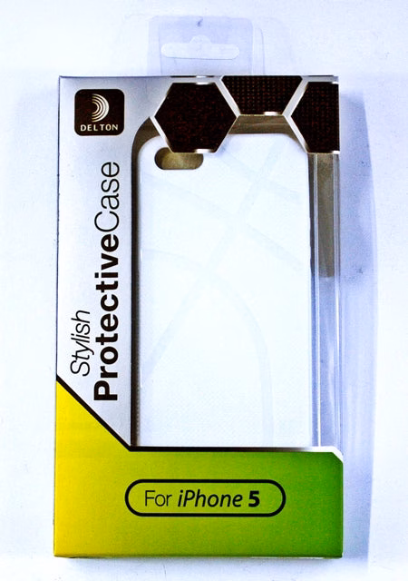 iPhone 5 Protective Cover Anchor Design-White