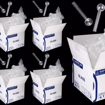 1000ct 4" Safer Use Supply Sterile Individually Wrapped Oil Burners