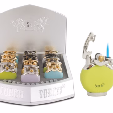 Scorch Torch Flip Lid Flint Lighter 12pk 61733