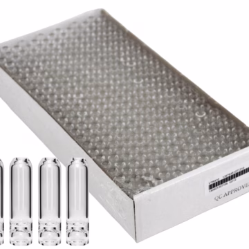 8mm Bullet Glass Tips - 312pk