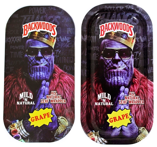 Backwoods Rolling Tray With Magnet Cover – Rick Ross Thanos