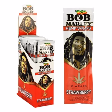 Bob Marley Hemp Wraps – Strawberry