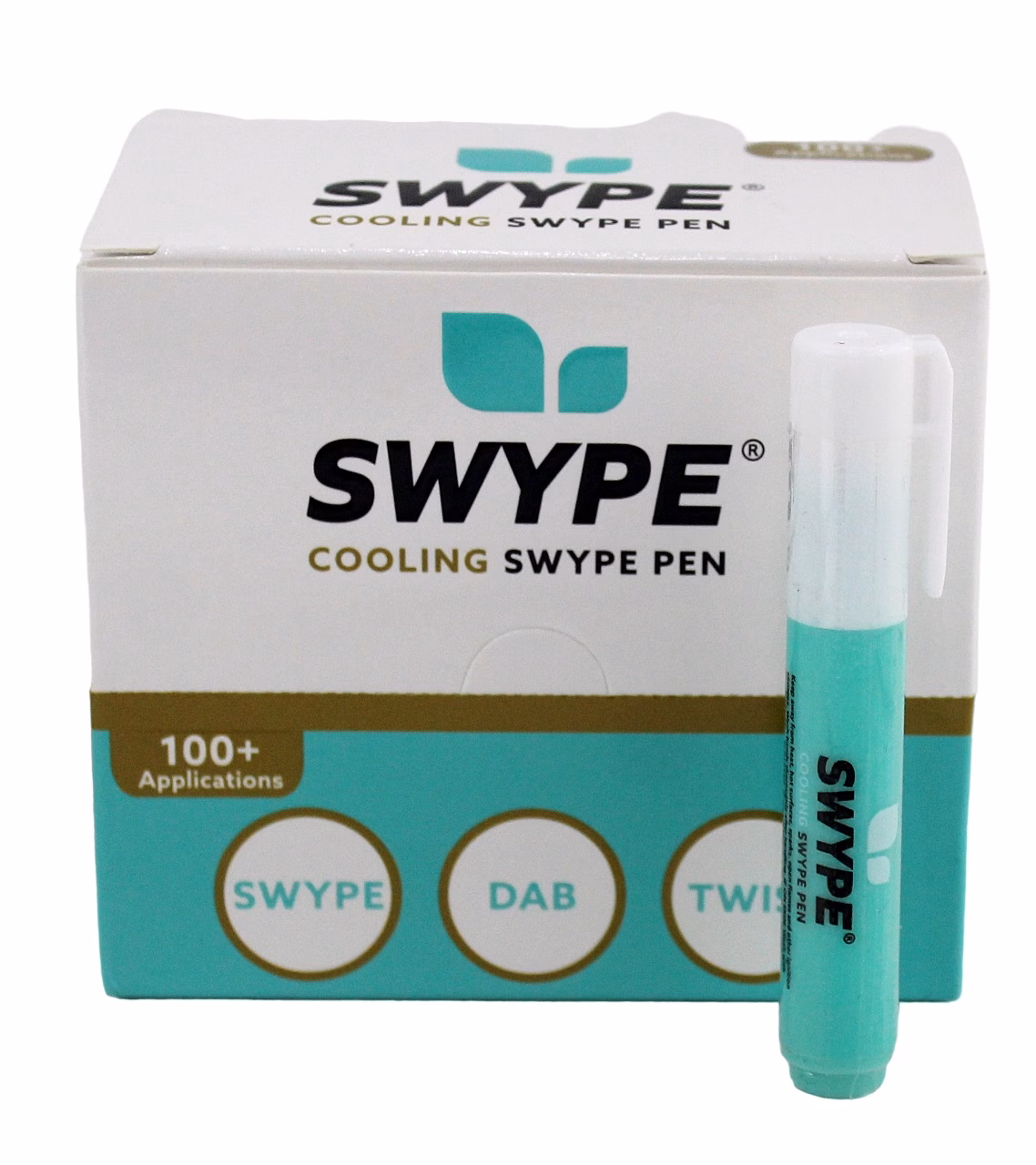 Cooling Swype Pen - Menthol Applicator - 25pk