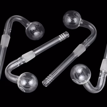 4ct Diffused 14mm Glass On Glass Oil Burner