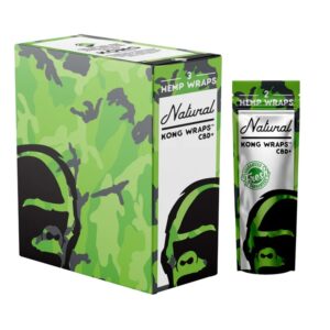 Kong Hemp Wraps CBD+ – Natural