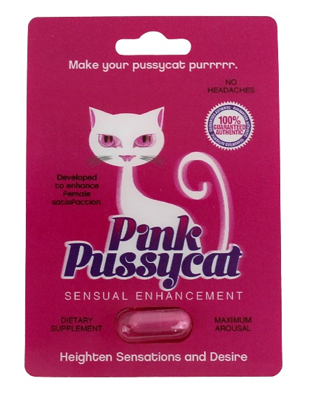 Pink Pussycat Female Sensual Enhancement Capsule