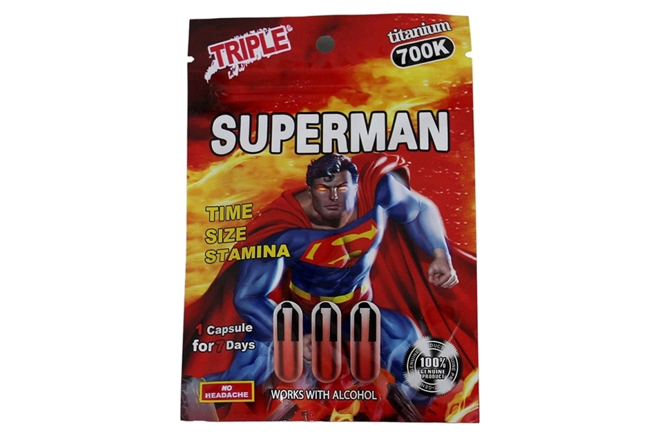 Superman – Triple Pack – Male Enhancement Capsules
