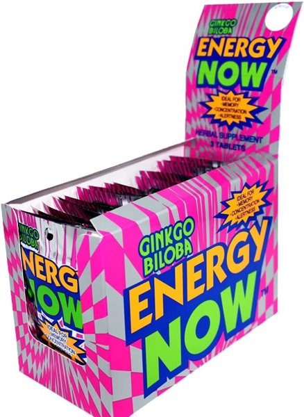 Energy Now – Ginkgo Biloba 24pk