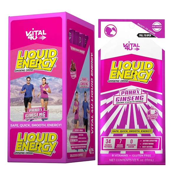Liquid Energy Shot – Pink Coffee