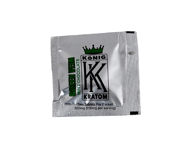 Konig Kratom Extract Tablets – Green Vein Mint Chocolate