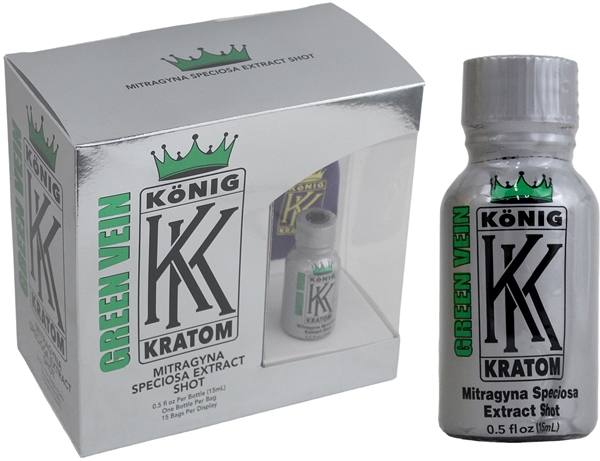 Konig Kratom Extract Shot – Green Vein 15pk