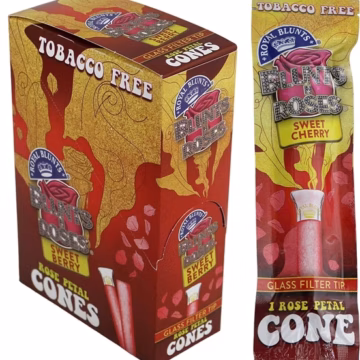 Royal Blunts N Roses – Cones with Glass Tips – Sweet Berry