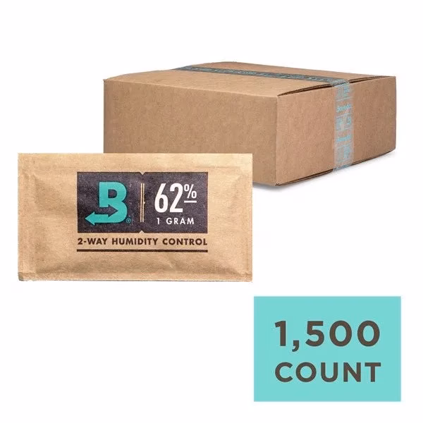Boveda Size 1 62% RH 1500pk