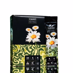 Camo Natural King Size Leaf Cones