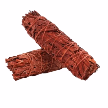 10ct Sage Smudge Stick – White Sage with Dragons Blood 4"L