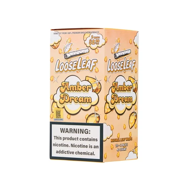 LooseLeaf – Amber Dream 2x20pk Wraps