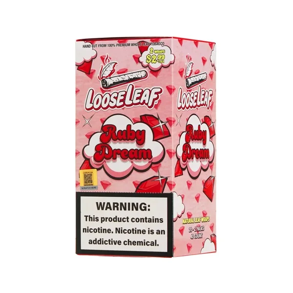 LooseLeaf – Ruby Dream 2x20pk Wraps