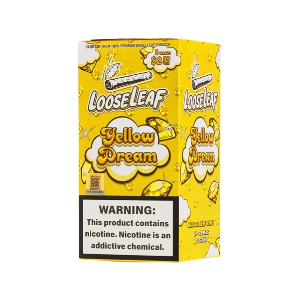 LooseLeaf – Yellow Dream 2x20pk Wraps
