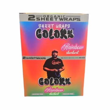 U-Nited Colors Organic 2 Sheet Wraps 25pk