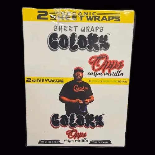 U-Nited Colors Organic 2 Sheet Wraps 25pk