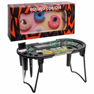 Cone Loader Rolling Tray Console