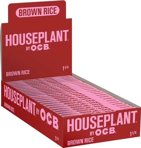 Houseplant OCB 1 1/4 Rolling Papers - Brown Rice