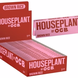 Houseplant OCB 1 1/4 Rolling Papers - Brown Rice