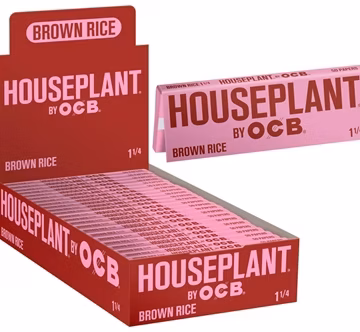 Houseplant OCB 1 1/4 Rolling Papers - Brown Rice
