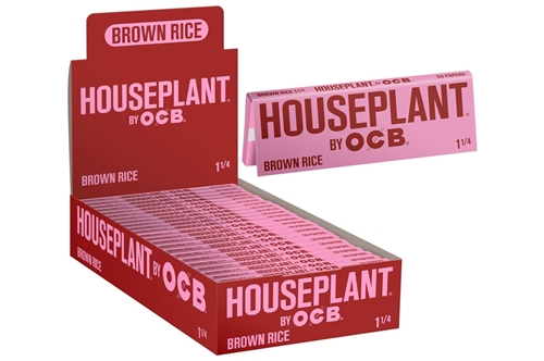 Houseplant OCB 1 1/4 Rolling Papers – Brown Rice